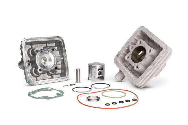 318393 Gruppo Termico ø 45,5 In Alluminio H2o Per Peugeot 50 Cc Malossi